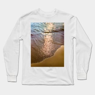 Summer Sand Beach Sunny Sea Reflections Long Sleeve T-Shirt